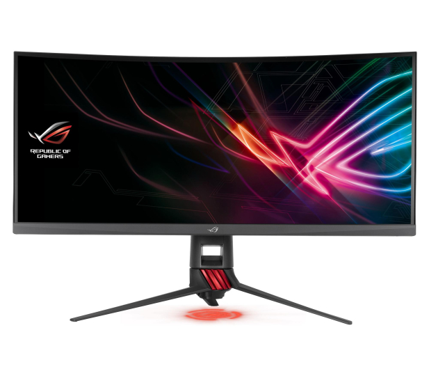 ASUS 35'' XG35VQ 90LM03Q0-B01170 Czarny, Szary, Czerwony - 1459086 - zdjęcie